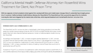 San Francisco California mental health attorney 