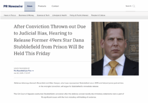 California criminal defense attorney kenneth rosenfeld, ex-49ers dana stubblefield, conviction thrown out hearing on friday