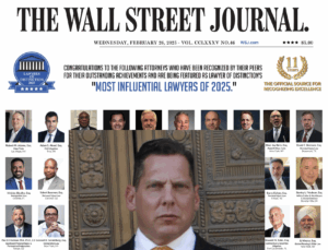 Kenneth Rosenfeld | Lawyers of Distinction | 2025 Wall Street Journal